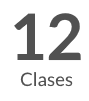 Tarjeta x 12 clases